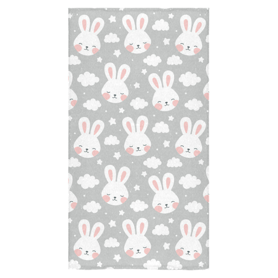 Rabbit cloud Pattern Bath Towel