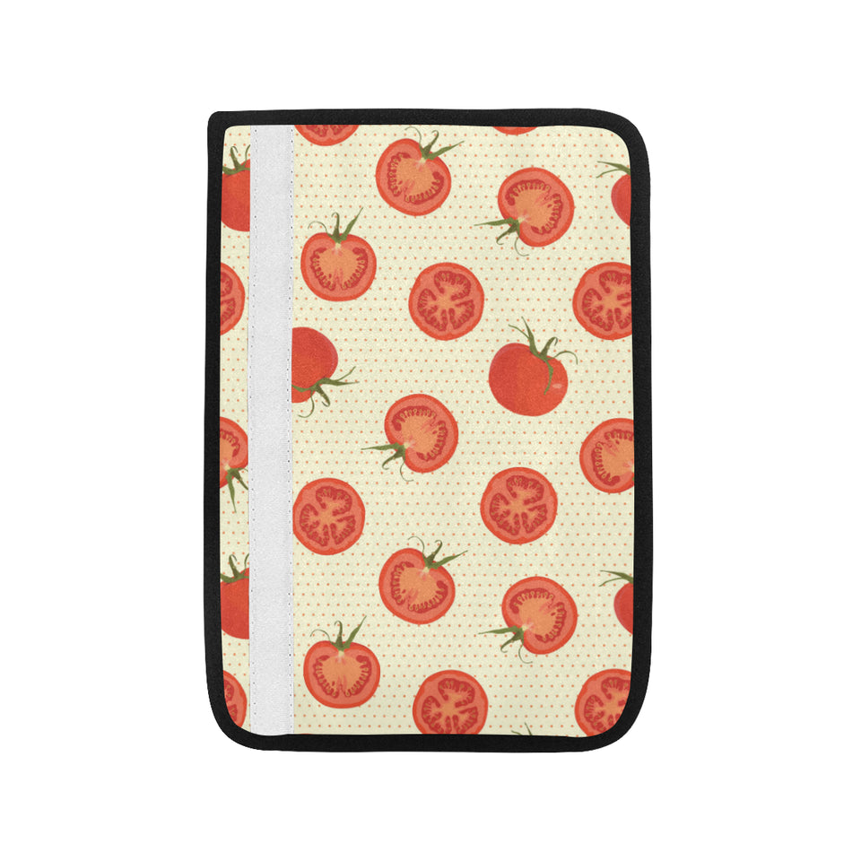 Tomato dot background Car Seat Belt Cover