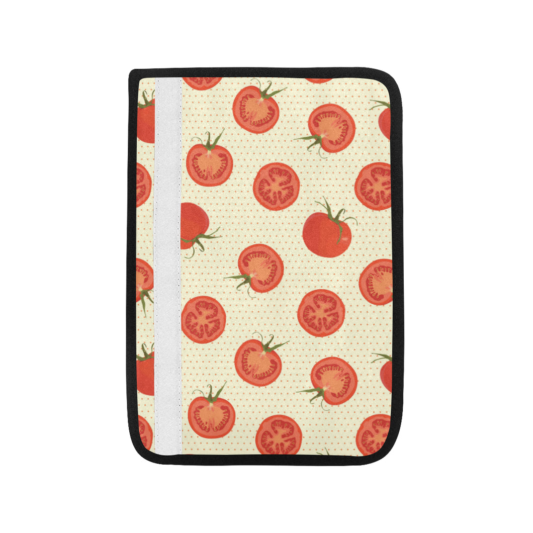 Tomato dot background Car Seat Belt Cover