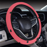watermelon texture background Car Steering Wheel Cover