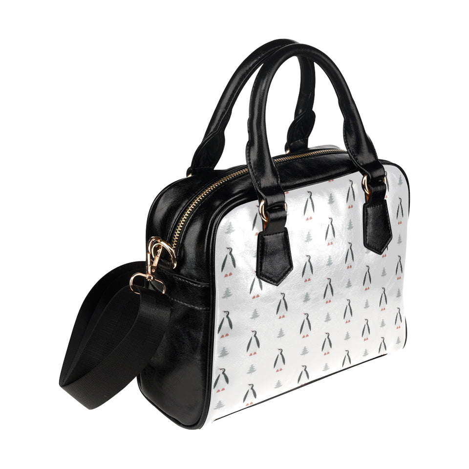 Penguin pattern Shoulder Handbag