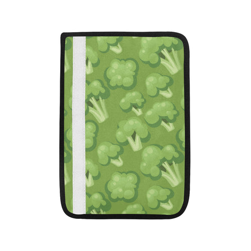 Broccoli pattern green background Car Seat Belt Cover