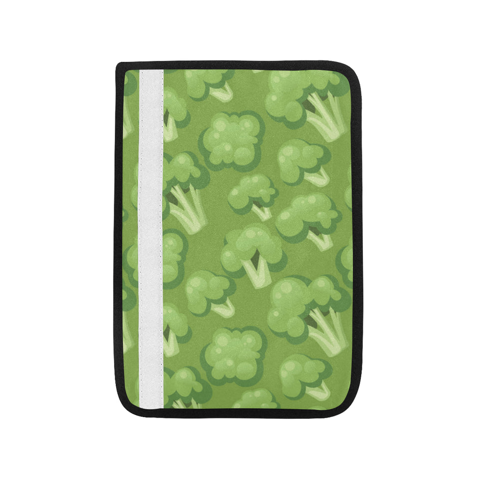 Broccoli pattern green background Car Seat Belt Cover
