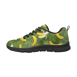 Banana Palm Leaves pattern Men's Sneaker Shoes