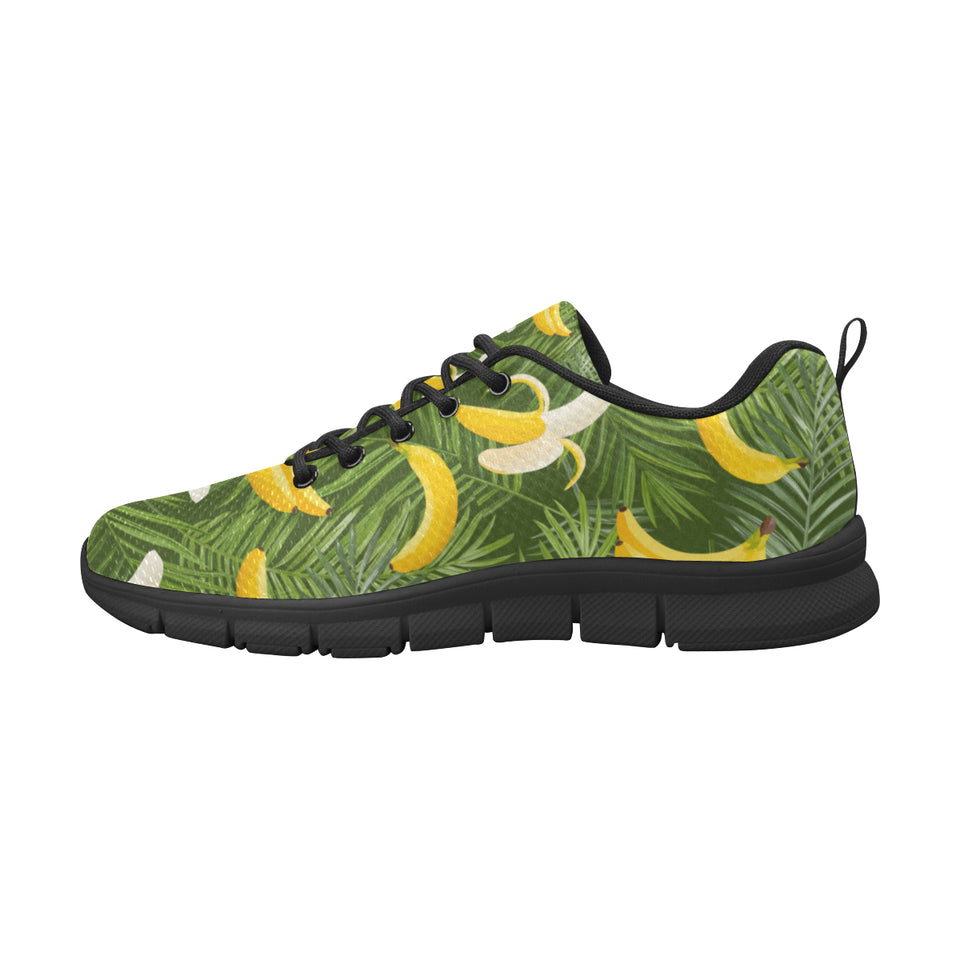 Banana Palm Leaves pattern Men's Sneaker Shoes