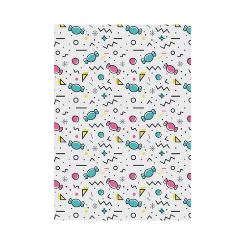 Candy design pattern House Flag Garden Flag