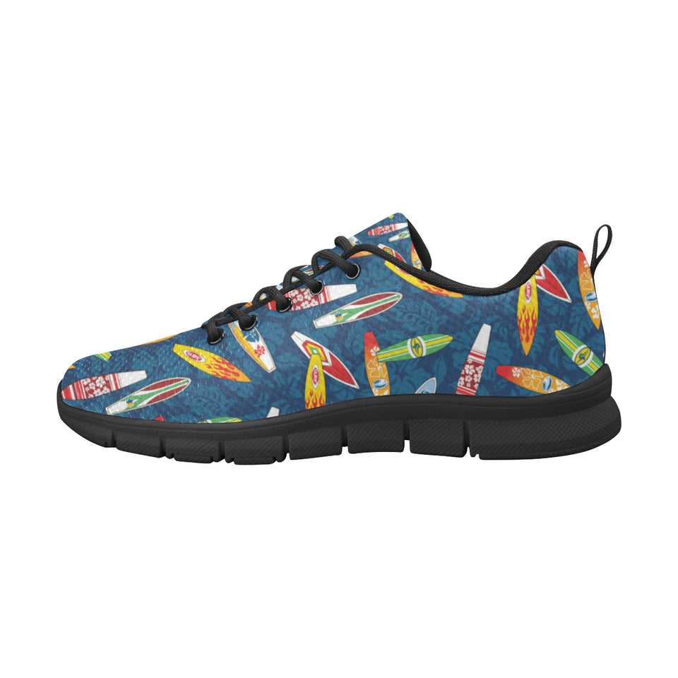 Surfboard Pattern Print Design 01 Women's Sneaker Shoes