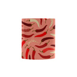 Beautiful Chili peppers pattern Morphing Mug Heat Changing Mug