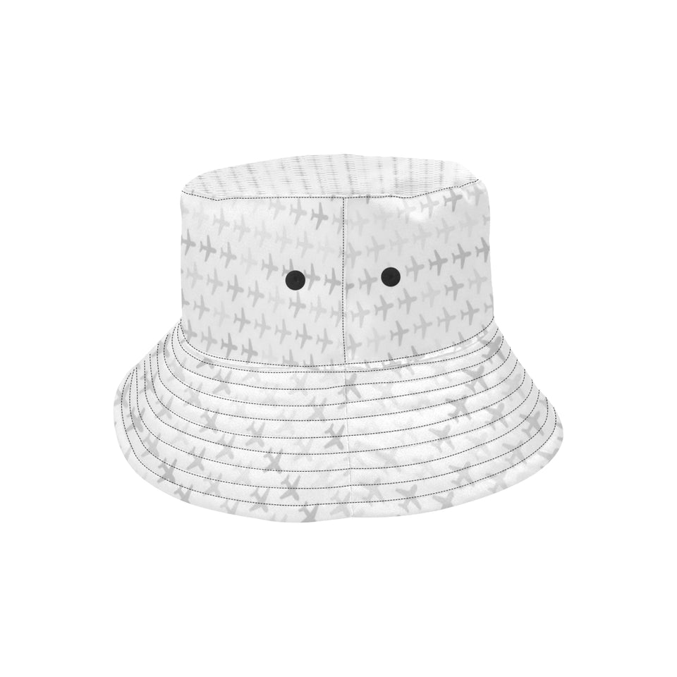 Airplane print pattern Unisex Bucket Hat