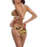 Kangaroo Australian aboriginal art pattern Sexy Bikinis Two-Piece Swimsuits