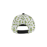 Sketch funny frog pattern All Over Print Snapback Cap