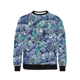 Shell design pattern Men's Crew Neck Sweatshirt