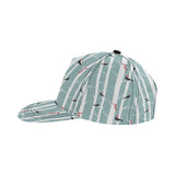 Crows christmas hat scarf All Over Print Snapback Cap