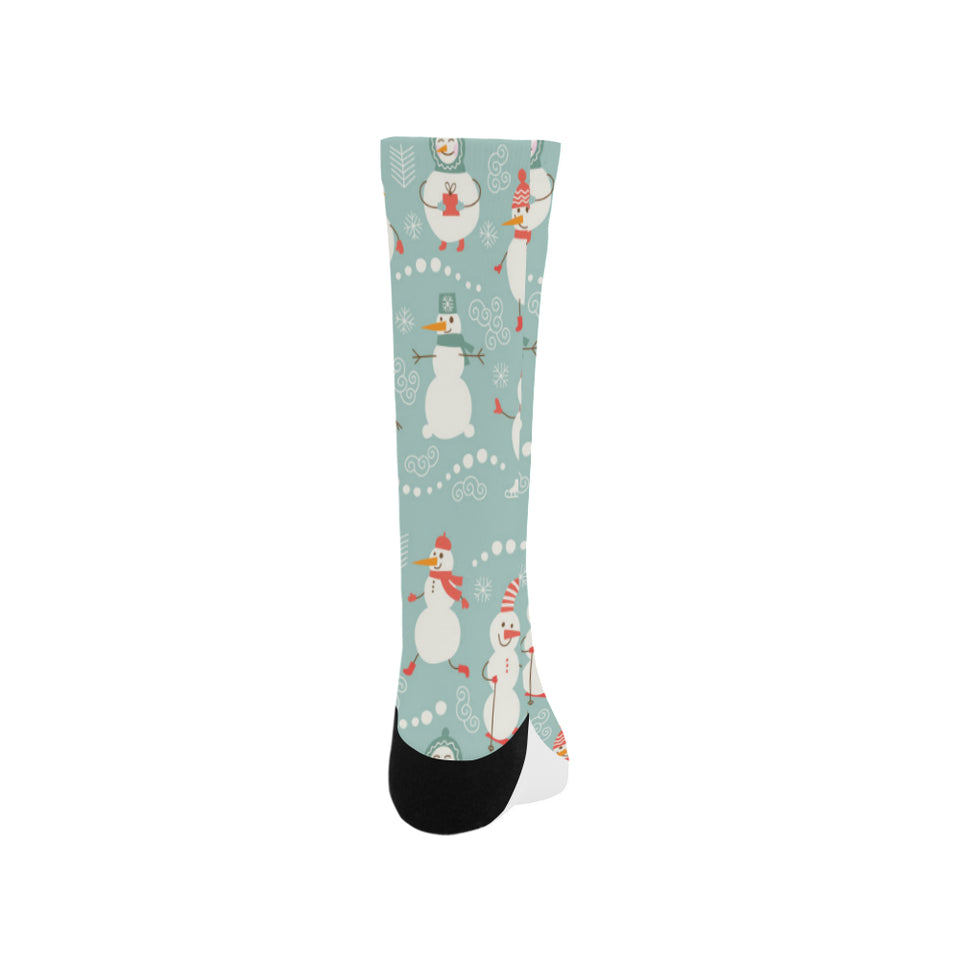 Cute snowman pattern Crew Socks