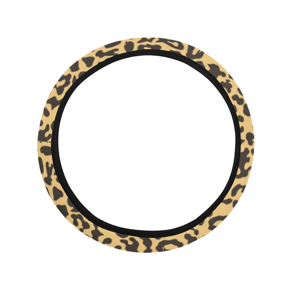 Leopard skin print Car Steering Wheel Cover