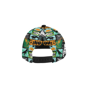 dinosaurs print pattern All Over Print Snapback Cap