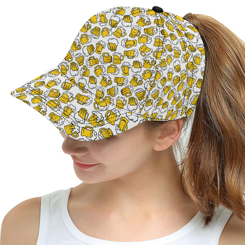 Beer design pattern All Over Print Snapback Cap