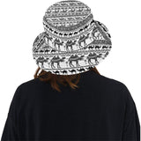 Camel polynesian tribal pattern Unisex Bucket Hat