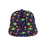 Colorful halloween background All Over Print Snapback Cap