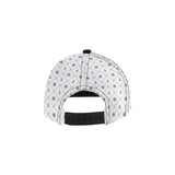Anchor rudder nautical design pattern All Over Print Snapback Cap