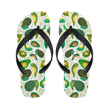 Avocado design pattern Unisex Flip Flops