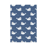 Cute white baby sea lion seal pattern House Flag Garden Flag