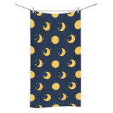 Moon star pattern Bath Towel