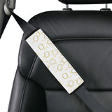 Bread Toast Pattern Print Design 01 Car Seat Belt Cover