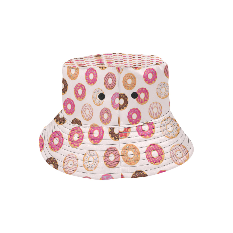 Colorful donut pattern Unisex Bucket Hat