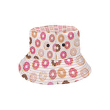 Colorful donut pattern Unisex Bucket Hat
