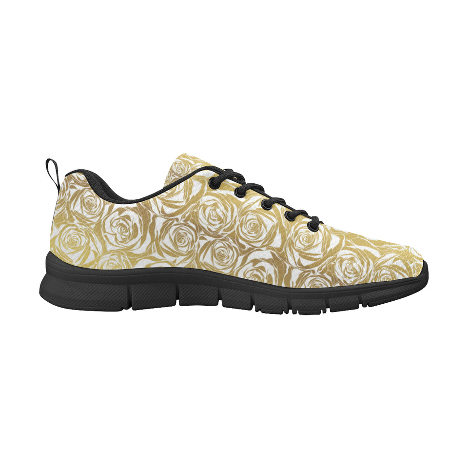 Rose Pattern Print Design 05 Women's Sneaker Shoes