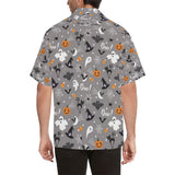 Halloween design pattern Men's All Over Print Hawaiian Shirt