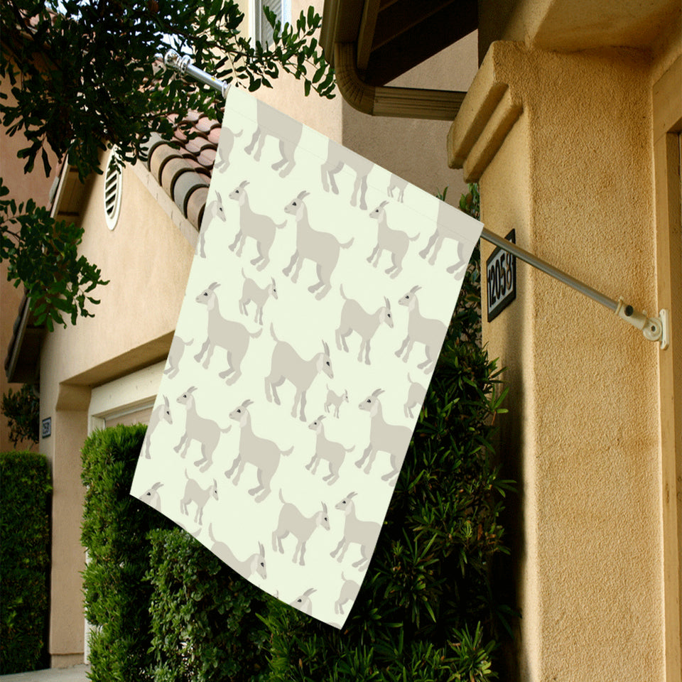 Little young goat pattern House Flag Garden Flag