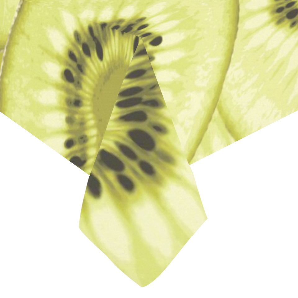 Sliced kiwi pattern Tablecloth