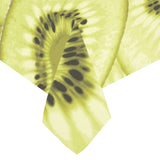 Sliced kiwi pattern Tablecloth