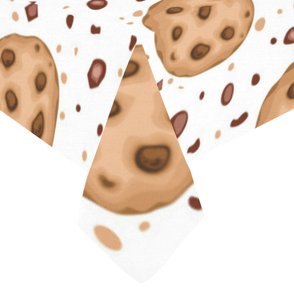 chocolate chip cookie pattern Tablecloth