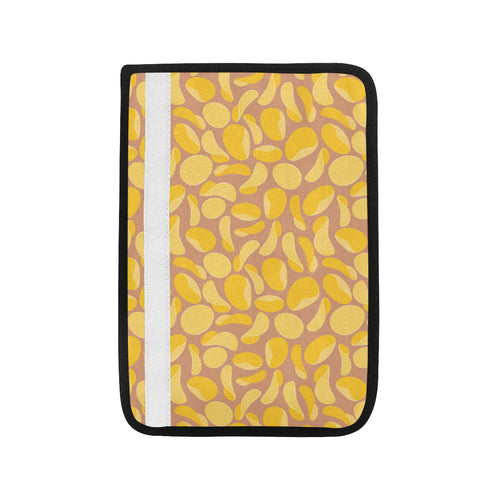Potato Chips Pattern Print Design 01 Car Seat Belt Cover