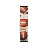 American football ball design pattern Car Seat Belt Cover