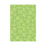 Slices of Lime pattern House Flag Garden Flag