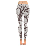 Garlic bulb dark background Women's Legging Fulfilled In US