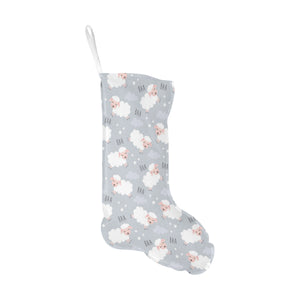 Sweet dreams sheep pattern Christmas Stocking