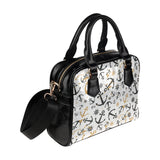 Anchors Rudders pattern Shoulder Handbag