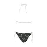 Hand drawn boomerang Australian aboriginal ornamen Sexy Bikinis Two-Piece Swimsuits