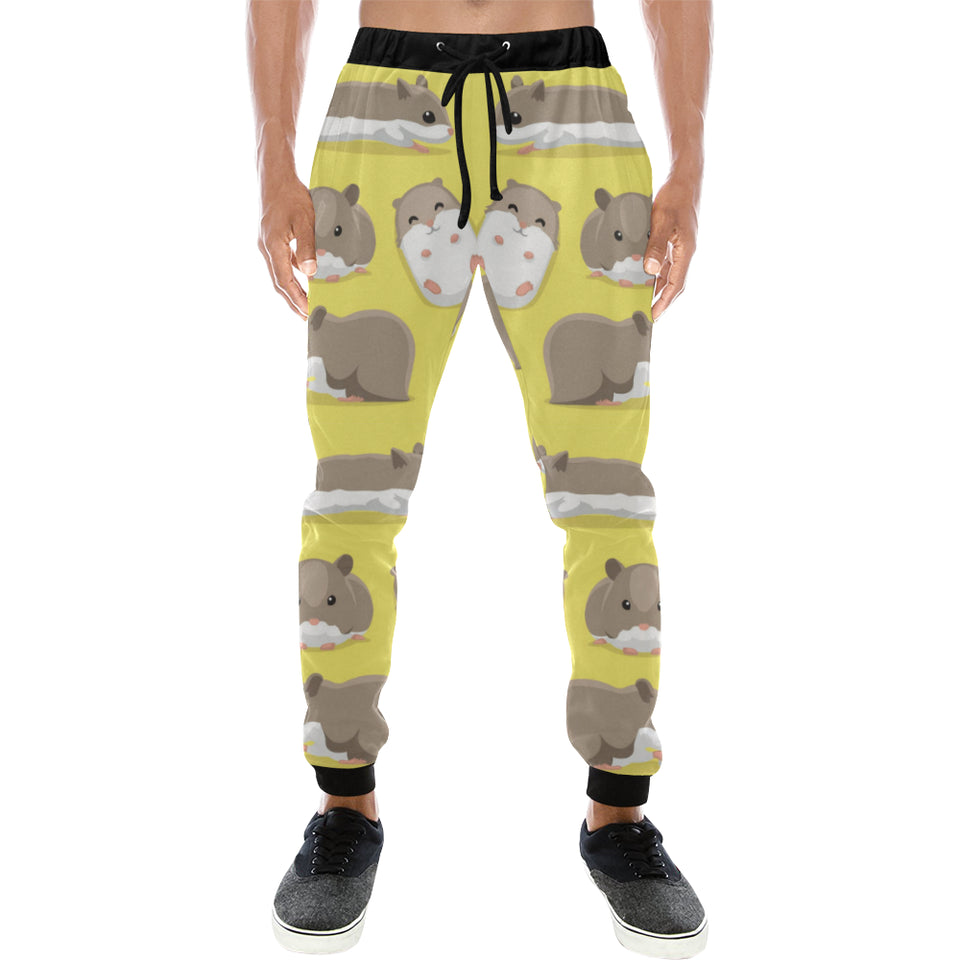 Cute Hamster pattern Unisex Casual Sweatpants
