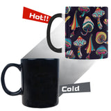 Colorful mushroom pattern Morphing Mug Heat Changing Mug