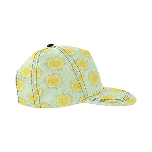 slice of lemon pattern All Over Print Snapback Cap