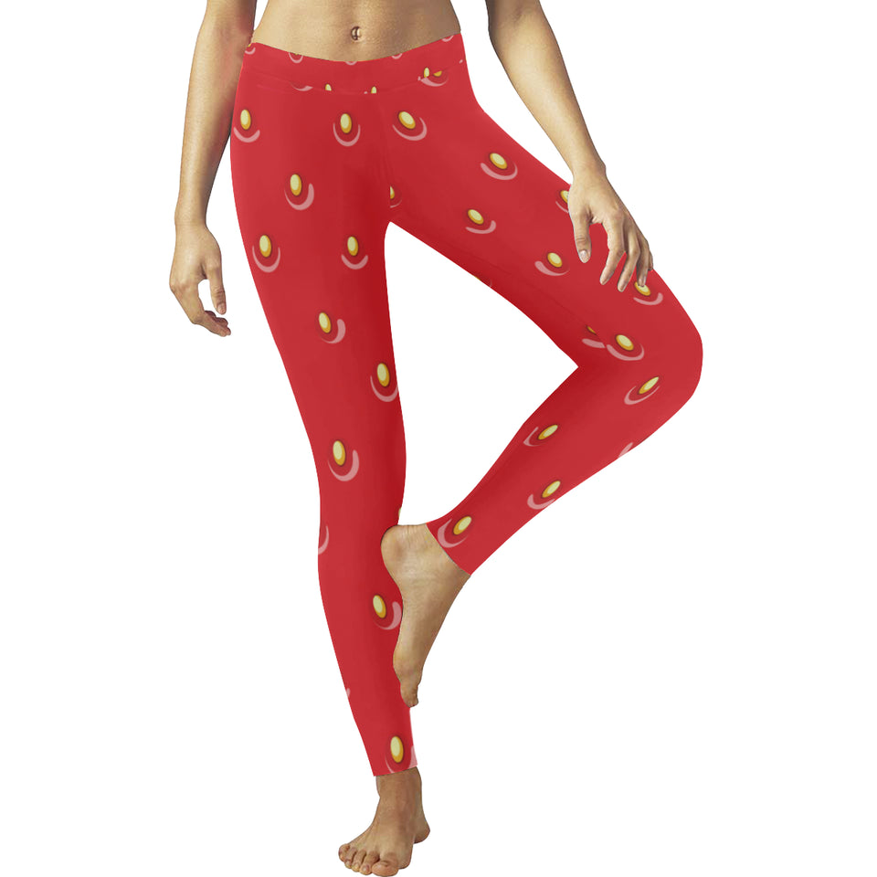 strawberry texture skin pattern Women's Legging Fulfilled In US