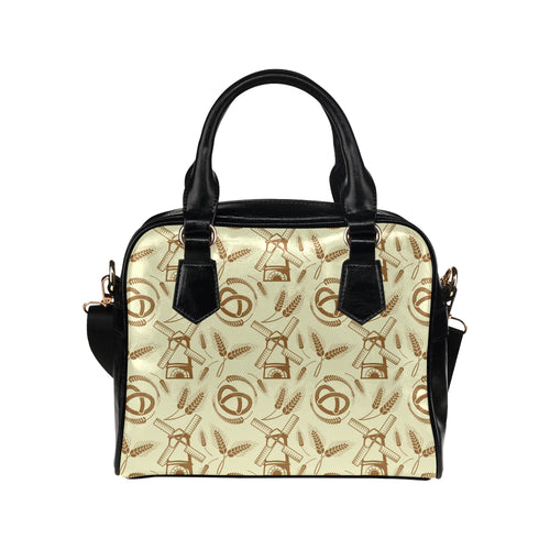 Windmill Wheat pattern Shoulder Handbag