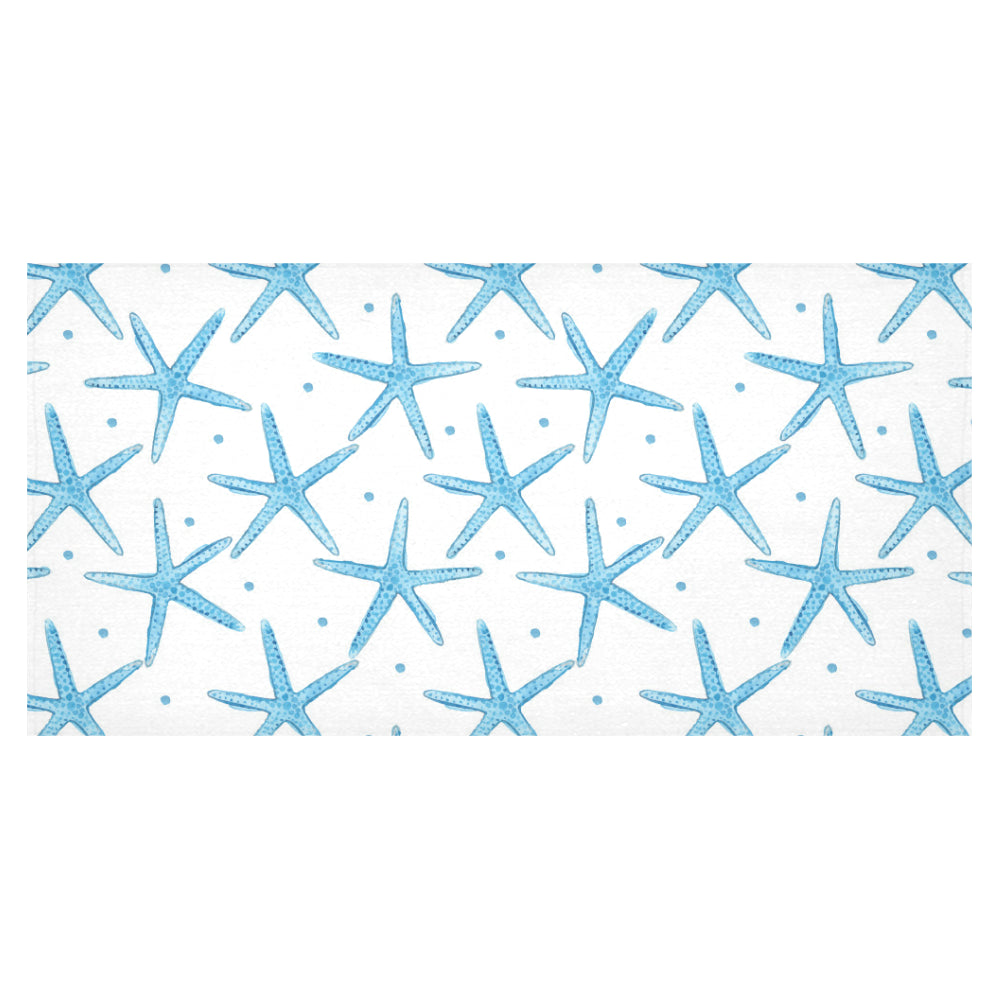 Watercolor starfish pattern Tablecloth