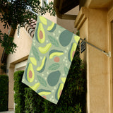 Avocado pattern House Flag Garden Flag